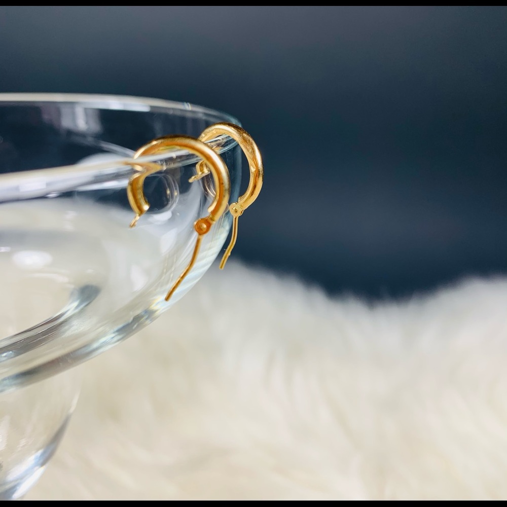 10k Gold Hoop Earrings